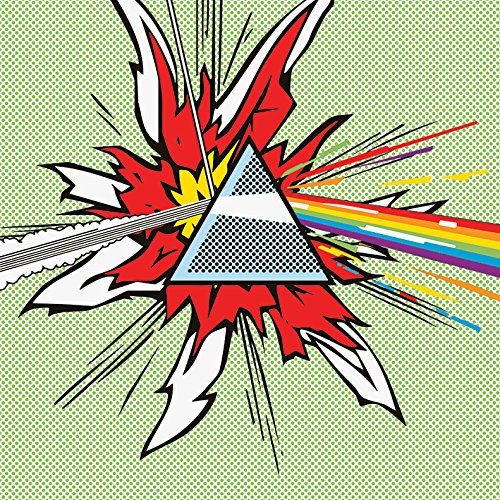 Pink Floyd Dark Side Of The Moon Pop Art Canvas Print, Multi-Colour, 40 x 40 cm