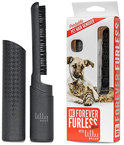 Lilly Brush Be Forever Furless Brush, Mini, Grey