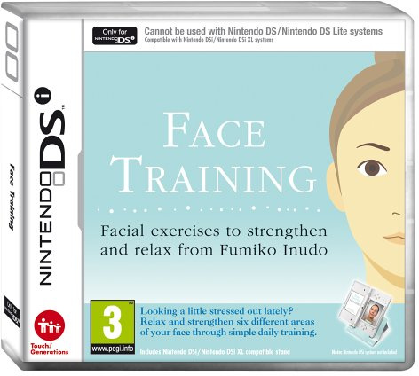Face Training: Facial Exercises to Strengthen and Relax from Fumiko Inudo (Nintendo DSi)