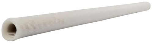 Schellenberg 57203 Fliegengitter für große Fenster, Meterware Insektenschutz Fiberglasgewebe, individuell kürzbar, 100 x 120 cm, weiß