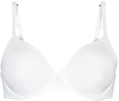 Hunkemöller Damen Vorgeformter Bügel-BH Super soft B70, White