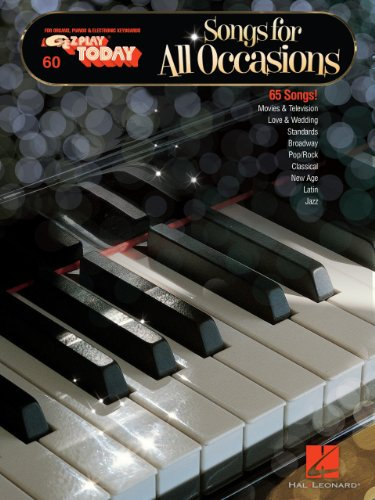 Songs for All Occasions Songbook: E-Z Play Today Volume 60 (English Edition)