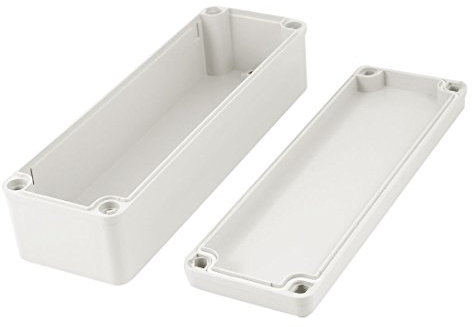 sourcing map Abzweigkasten/Anschlussdose, Kunststoff, wasserdicht, für Heimwerker, 250mm x 78mm x 65mm de