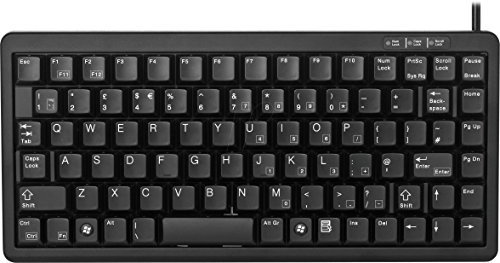 CHERRY G84-4100 Compact Keyboard・Tastatur・PS/2・USB (G84-4100LCMBE-2) -