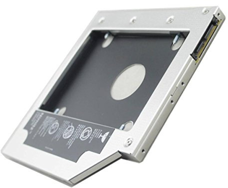 Nimitz Disque dur SSD pour ordinateur portable HP Probook série 2014 Remplace le disque optique 9,5 mm