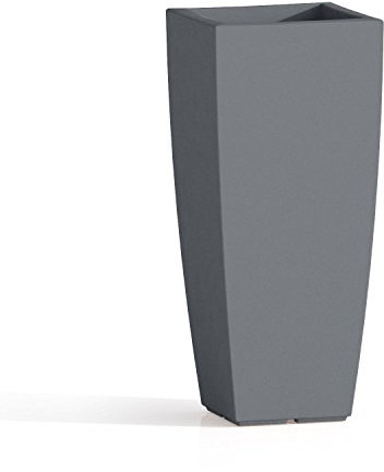 Tekcnoplast STILO SQUARE GRIGIO - cm 33 x 33 - H 70 cm.
