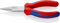 Knipex Pince à becs longs chromée, avec gaines bi-matière 140 mm 30 25 140