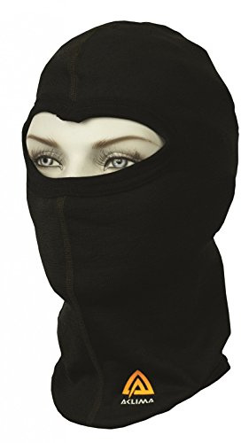 **Aclima Hotwool Unisex Balaclava - jet black