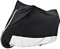 Polo Outdoor Abdeckplane Motorrad mit Fenster – Schwarz/Silber - Größe L/XL/XXL neutral
