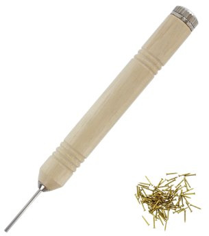 Modelcraft Nagel-Eindrücker + 100 Messing-Nägel