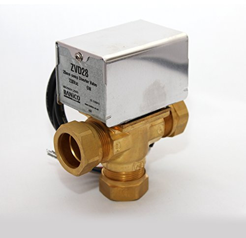 Banico Fits Honeywell MOTORISED Diverter Priority VALVE ACTUATOR 3 PORT 28mm CAN REPLACE V4043C