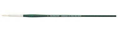 Grumbacher Gainsborough Round Oil and Acrylic Brush, Hog Bristle, Size 4 (1271R.4)