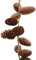 Kaemingk 724505 Girlande Zapfen 140 cm