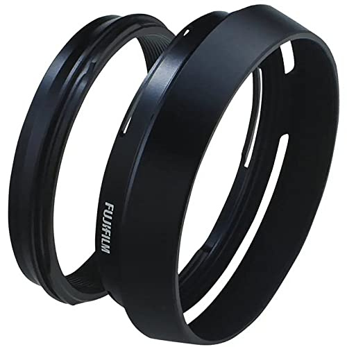 Fujifilm LH-X100B Paraluce e Anello Adattatore, Nero