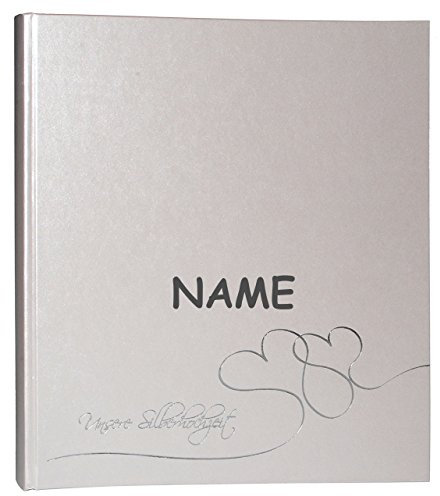 alles-meine.de GmbH XL Fotoalbum - unsere Silberhochzeit - incl. Name - groß für bis zu 336 Bilder - Fotobuch/Photoalbum/Hochzeitsalbum/Album - Gebunden zum Einkleben -..