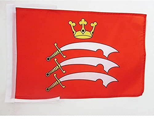 AZ FLAG Middlesex county Flag 45x30 cm 100D Polyester Cords | Indoor and outdoor use 12x18 in decorative flag double stitched seams and reinforced edges with ties