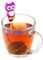 Infuseur de thé – Hibou bleu