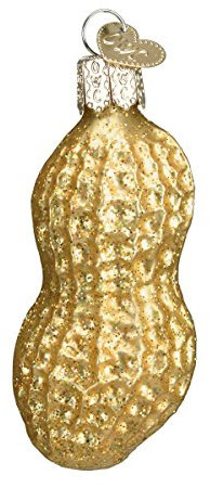 Old World Christmas Ornamente: Erdnuss Glas geblasene Ornamente für Weihnachtsbaum (28012)