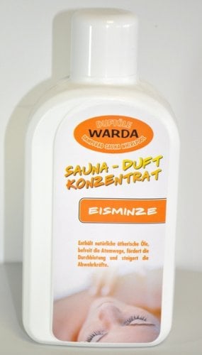 Warda Aufguß Eisminze 1l für die Sauna, Konzentrat, Saunaaufguss, hohe Konzentration