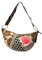 Desigual Bols_Judia Patch Big Rose 28X5041, Damen Umhängetaschen, Braun (Tabaco 6001), 49x24x8. cm cm (B x H x T)
