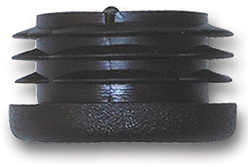Abdeckkappe Rohrstopfen Fußkappen Pfostenkappe Kunststoff für Rundrohr 40 mm Durchmesser (10 Stück)