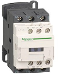 Schneider Electric TeSys Deca contactor,3P(3NO),AC-3/AC-3e,=440V 12A,380V AC coil,LC1D12Q7