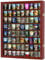 Large 72 Shot Glass Display Case Cabinet Rack Holder-Glass Door, Mirror Back-(SC13-CHE)