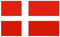 5 ft x 3 ft Dänemark Danish Material Flagge