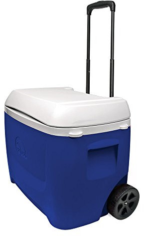 Igloo Kühlbox Eisbox Island Breeze 60 QT Roller blau