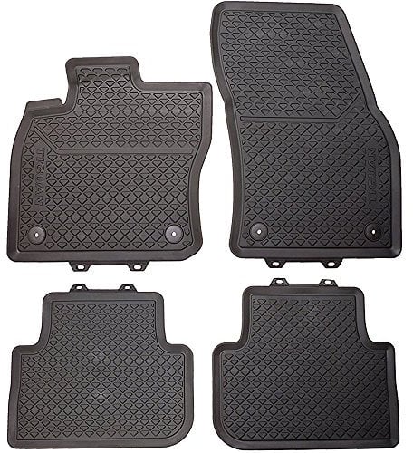 Volkswagen 5NB06150082V Allwetterfußmatten Set Vorne/Hinten, schwarz