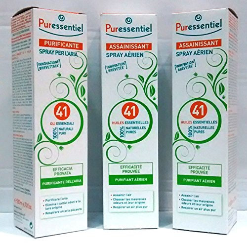 Puressentiel - Spray purificante para el aire, 3 x 200 ml