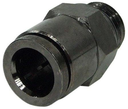 Aquatuning GmbH 10mm G1/4 Steckanschluss - komplett black nickel