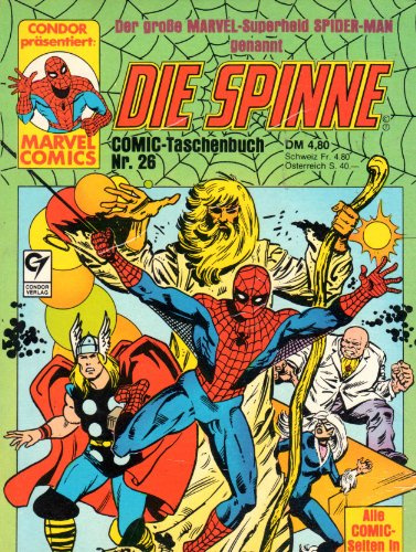 Die Spinne ist Spider-Man Comic Taschenbuch # 26 (Condor Verlag) (Spider-Man)
