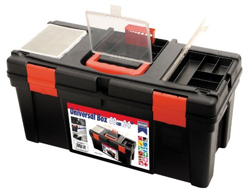 Vigor Blinky 2385/P Werkzeugkiste, ABS, auf Rollen, 59 x 30 x 28 cm