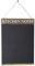Chalkboards UK Kreidetafel für Küchennotizen, Holz, Holz, Rustic Brown, A3 (42 x 30 x 1.6 cm)