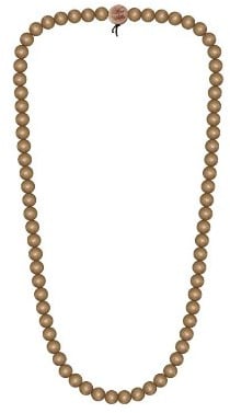 Wood Fellas Deluxe Pearl Kette Wheat, Beige, 12mm