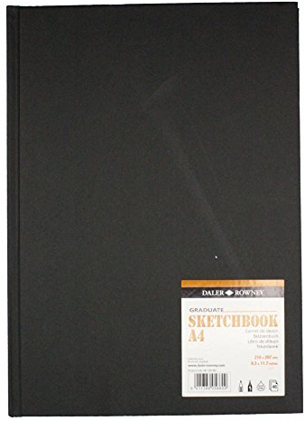 Daler Rowney Graduate Sketchbook HB A4 - 210mm x 297mm Portrait