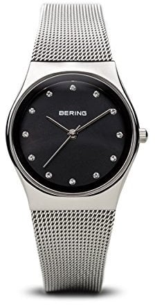 BERING Damen Uhr Quarz Movement - Classic Collection mit Edelstahl und Saphirglas 12927-002 Armbandsuhren - 3 ATM