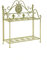 aubaho Regal Wandregal Eisen Garten Garderobe Pflanzenregal antik Stil grün