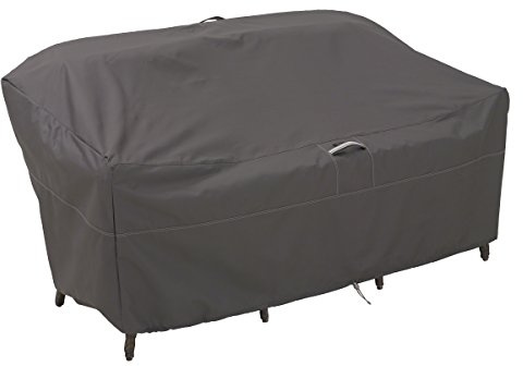 Classic Accessories Ravenna Water-Resistant 104 Inch Patio Sofa/Loveseat Cover, Patio Furniture Covers