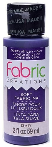Fabric Creations Fabric Ink in Assorted Colors (2-Ounce), African Violet