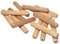 JOWE Holzdübel aus Buche 10x60mm, 100 Stk | Dübel 10 mm | 10er Riffeldübel gefertigt und verpackt in Österreich