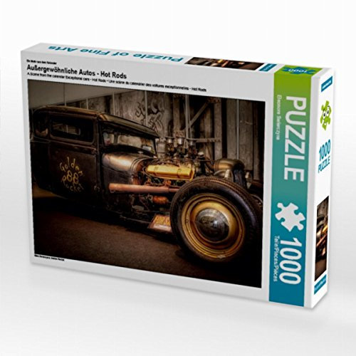 CALVENDO Puzzle Außergewöhnliche Autos - Hot Rods 1000 Teile Lege-Größe 64 x 48 cm Foto-Puzzle Bild von Eleonore Swierczyna