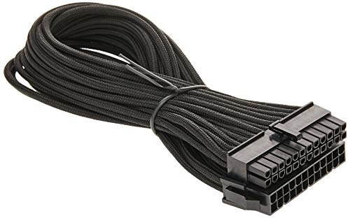 Silverstone Tek ummanteltes Verlängerungskabel mit 1 x Motherboard 24-poliger Stecker (PP07-MBB)