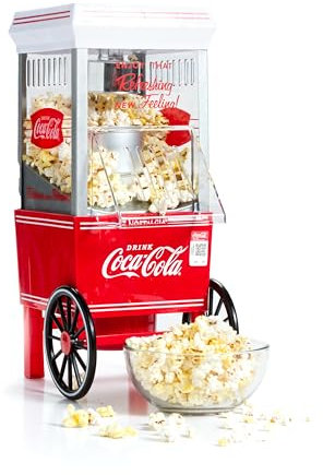 Nostalgia Electrics OFP501COKE 1040W Rojo palomitas de maiz poppers - Palomitero (1040 W)