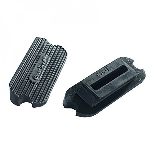 HORZE Curvo Tread Steigbügel-Einlagen, Schwarz, 120