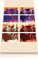 Pixxprint Pop-art cat, Leinwandbild 3 Teilig, Gesamtmaß: 120x80cm, Wandbild, Dekoration, fertig gespannt, Kein Poster