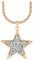 s.Oliver Damen-Kette mit Anhänger Let's Celebrate Swarovski Rocks Edelstahl Kristall silber 75 cm - 515993
