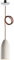 Buchenbusch urban design Pendelleuchte 1 flammig light edition 7,5 x 16 cm, Deckenlampe Wohnzimmer mit Textilkabel Braun