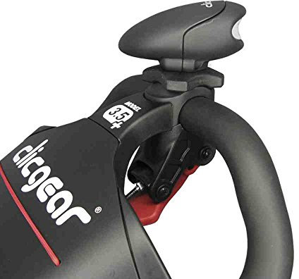 Clicgear Golf Treolley Bouton de Direction Noir